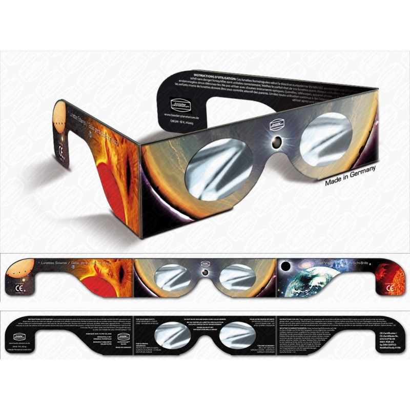 Lunettes d'observation solaire astrosolar